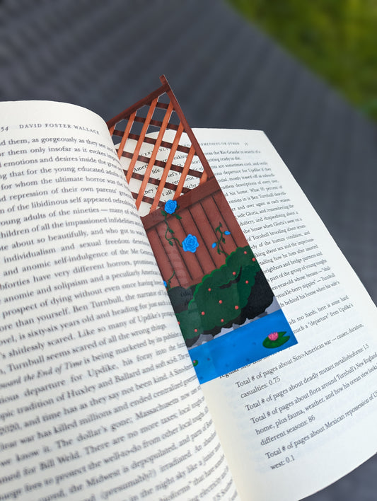 Lattice Fence Bookmark